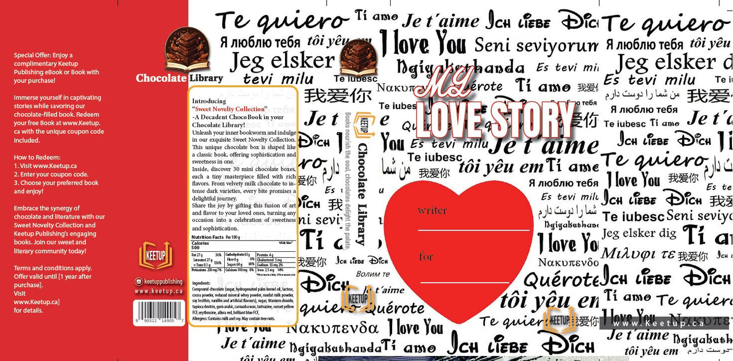 Chocolate Library - The Literary Chocolate Box My Love Edition